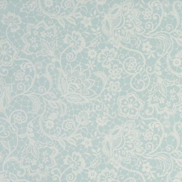 Lace Effect Mineral 100% Cotton Fabric by Clarke and Clarke