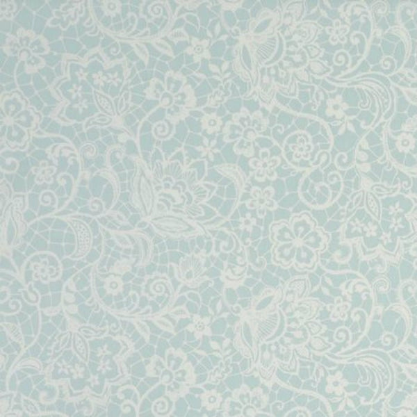 Lace Effect Mineral 100% Cotton Fabric by Clarke and Clarke