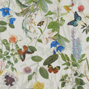 Secret Garden Butterfly Cream 100% Cotton Digital Print Fabric by Clarke and Clarke