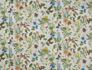 Secret Garden Butterfly Cream 100% Cotton Digital Print Fabric by Clarke and Clarke