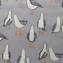 Laridae Seagull Grey 100% Cotton Fabric by Clarke and Clarke