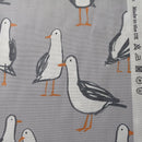 Laridae Seagull Grey 100% Cotton Fabric by Clarke and Clarke