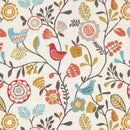 Folki Spice Scandi  100% Cotton Fabric by Clarke and Clarke