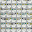 Square PVC Tablecloth Kiwi Cluck Cluck Oilcloth 132cm by I-Liv SMD