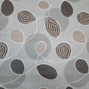 Pebble Grey Detroit  PVC Vinyl Tablecloth 20 Metres x 140cm