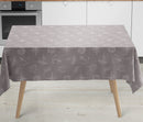 Nautical Grey Boat Ship Linen Tex  PVC Vinyl Tablecloth 20 Metres x 140cm