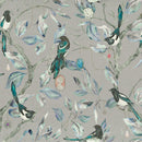 Collector Magpie Storm Grey Voyage Oilcloth Tablecloth
