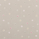 Seaside Spot Taupe Oilcloth Tablecloth 200cm x 132cm by Clarke and Clarke   - Warehouse Clearance