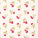 Cherries Chintz Oilcloth Tablecloth 200cm x 132cm by Clarke and Clarke   - Warehouse Clearance