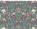 Folklore Jade 100% Cotton Fabric by Fryetts
