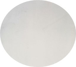 Round Smooth Table Protector White 150cm