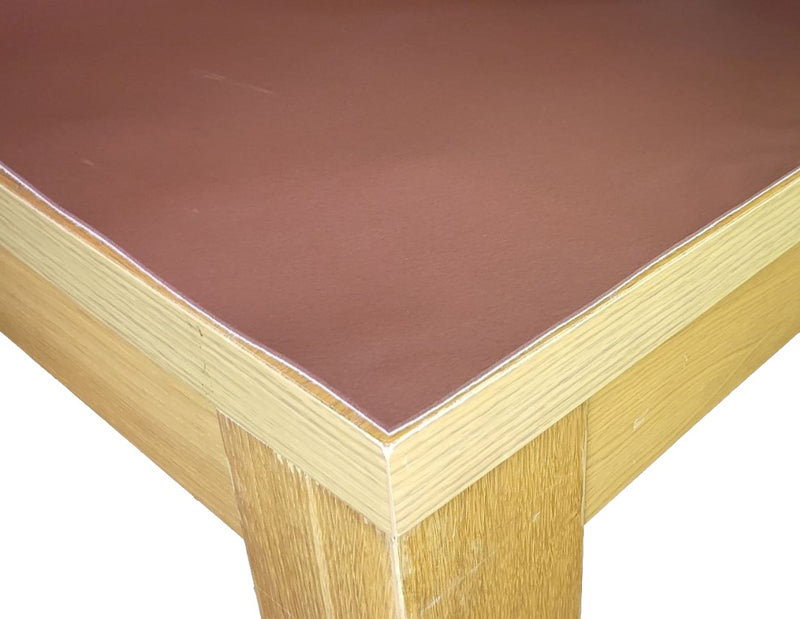 Table Protector Smooth Brown 183cm wide
