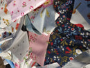 2 kg Bag of Clarke and Clarke Cotton Oilcloth Offcuts and Remnants for Crafts-Warehouse Clearance