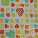 Dotty Fruit Multi Vinyl Oilcloth Tablecloth