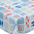 Under The Sea Vinyl Oilcloth Tablecloth