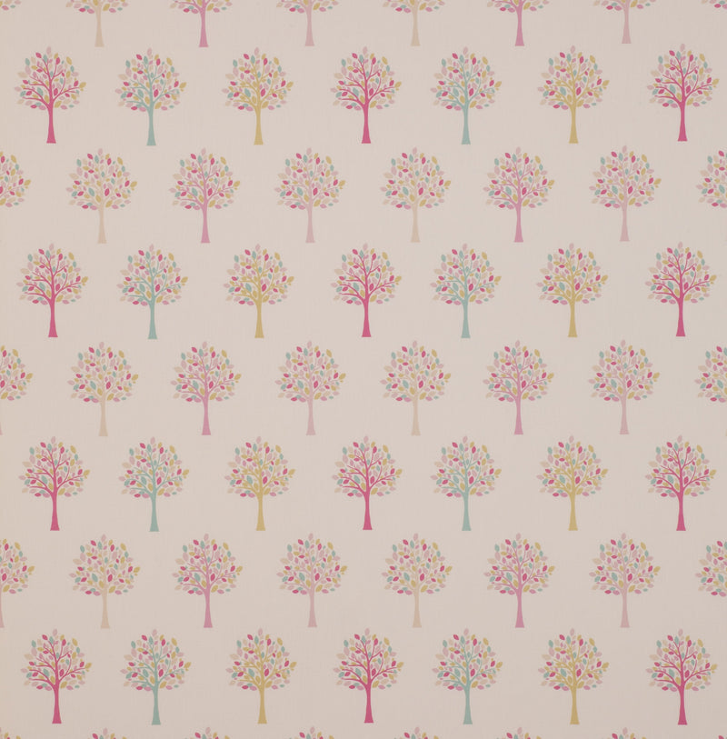 Orchard Trees Candy Oilcloth Tablecloth 200cm x 132cm   - Warehouse Clearance