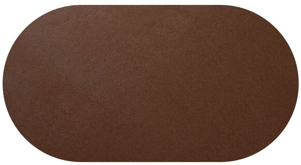 Oval Brown Heavy Duty Table Protector 90cm x 180cm