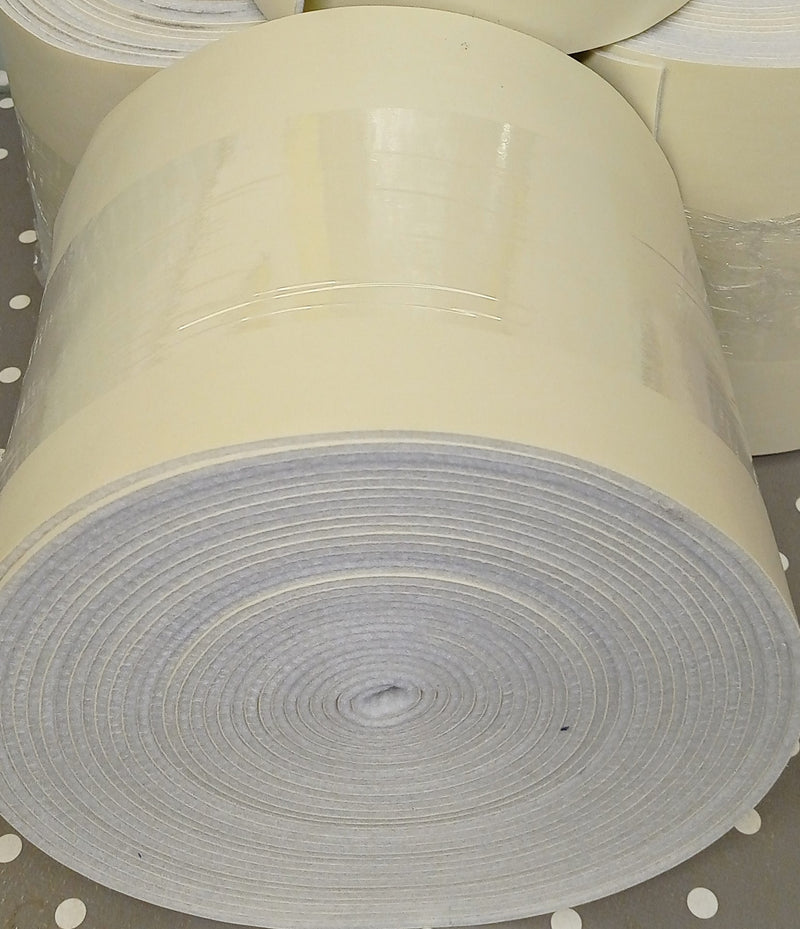 Heavy Duty Cream 19cm wide x 12 metres long  Table Protector Warehouse Clearance
