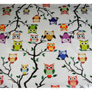 Ozzy Owl  PVC Vinyl Tablecloth Roll 20 Metres x 140cm