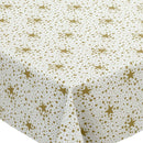 Superstars Gold PVC Vinyl Tablecloth 20 Metres x 140cm