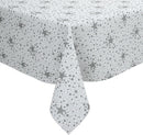 Superstars Silver PVC Vinyl Tablecloth 20 Metres x 140cm