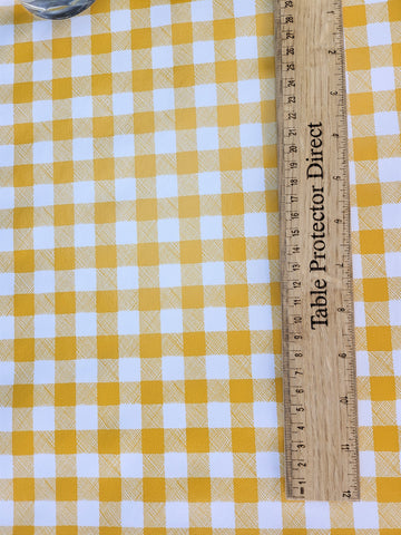 Green Gingham Oilcloth Fabric by the Yard - Oilcloth Alley Green Gingham Oilcloth Fabric by the Yard - Oilcloth Alley